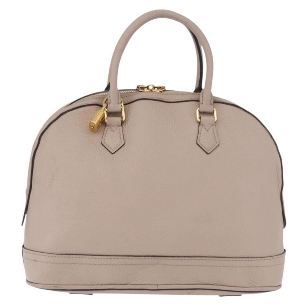 Louis Vuitton Leather Alma PM Handbag Galet